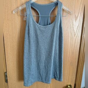 DANSKIN NOW Gray Racerback Sleeveless Athletic Tank Top Women's S